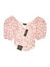 Lulus 100% Polyester Pink Short Sleeve Blouse Size S - photo 1
