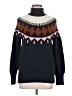 Free Assembly Hearts Blue Pullover Sweater Size M - photo 1