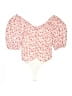 Lulus 100% Polyester Pink Short Sleeve Blouse Size S - photo 2