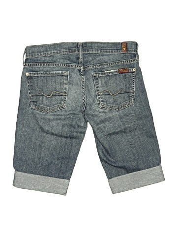 7 For All Mankind Denim Shorts (view 2)