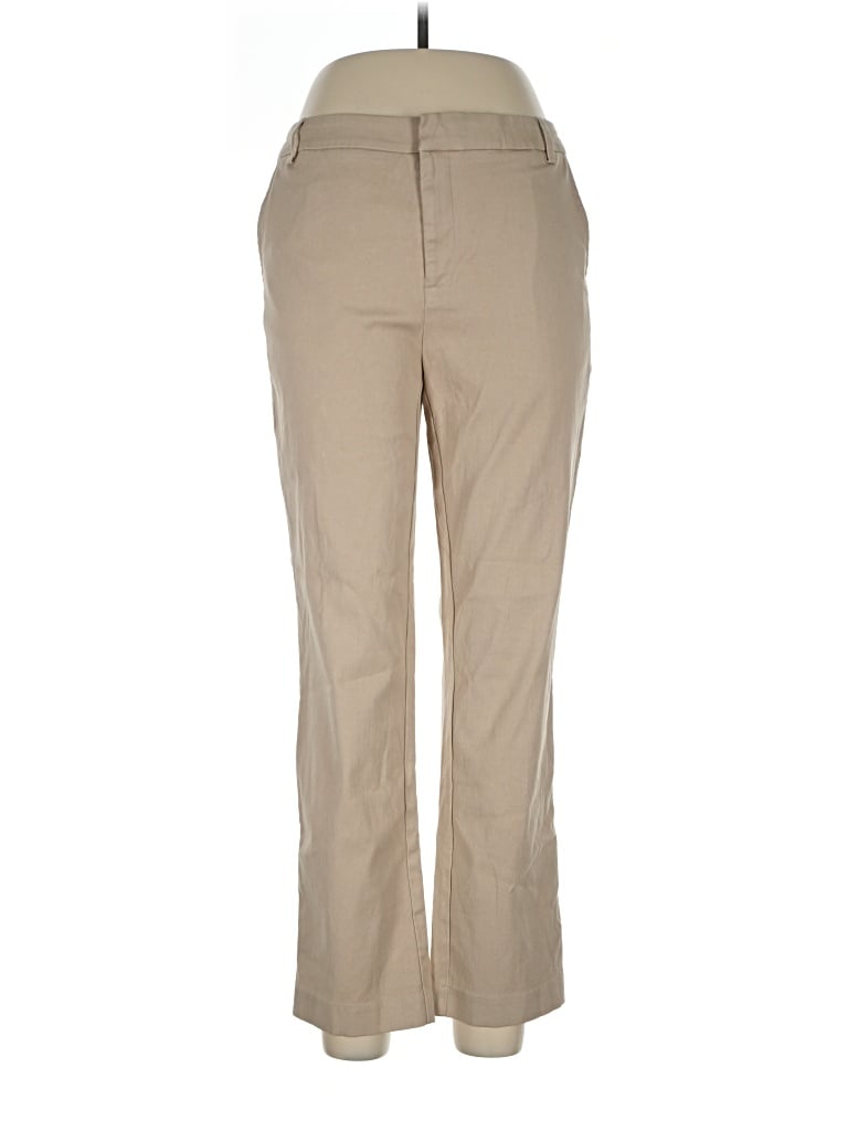 Pre-owned Time And Tru Khaki Pant In Tan
