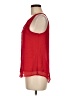 Candie's 100% Polyester Red Sleeveless Blouse Size M - photo 5