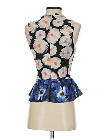 Zara W&B Collection Sleeveless Blouse (view 2)
