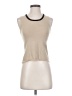 Assorted Brands Tan Sleeveless T-Shirt Size S - photo 1
