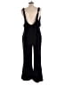 Unbranded 100% Polyester Solid Black Jumpsuit Size XXL - photo 2