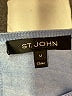 St. John 100% Wool Blue Short Sleeve Top Size M - photo 7
