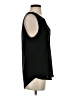 Ann Taylor LOFT 100% Polyester Black Sleeveless Blouse Size S - photo 4