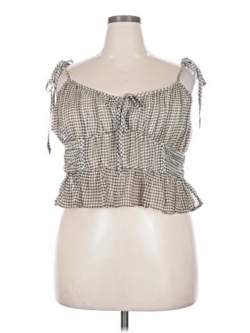 American Eagle Outfitters Sleeveless Blouse (view 1)
