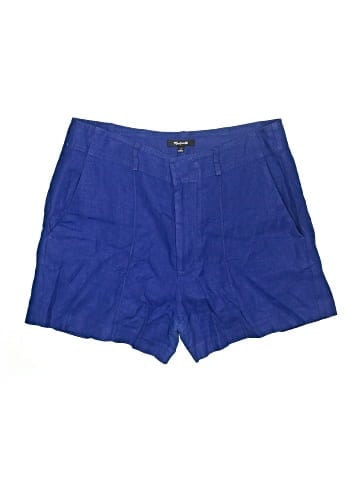 Madewell Pintucked Short in 100% Linen (view 1)