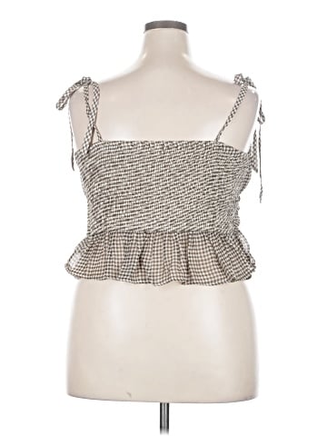 American Eagle Outfitters Sleeveless Blouse (view 2)