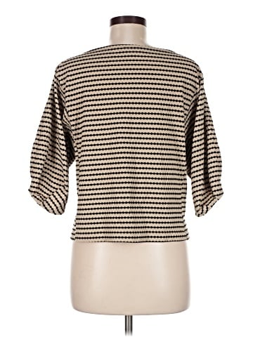 Ann Taylor LOFT Outlet 3/4 Sleeve T-Shirt (view 2)