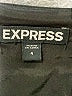 Express Solid Black Formal Skirt Size 4 - photo 4
