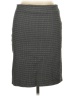 dalia Houndstooth Gray Casual Skirt Size 10 - photo 1