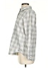 Vineyard Vines Performance 100% Polyester Checkered-gingham Gray Long Sleeve Blouse Size 4 - photo 5