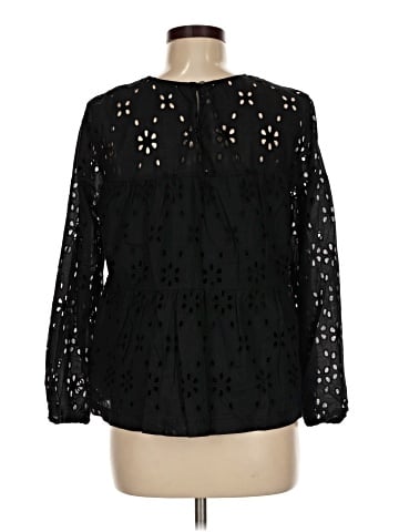 J.Crew Factory Store Long Sleeve Blouse (view 2)