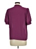 Chaus 100% Polyester Purple Short Sleeve Blouse Size M - photo 2