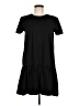 Zara Basic Solid Black Casual Dress Size M - photo 1