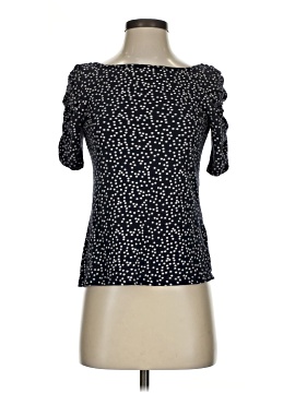 Little Yellow Button Short Sleeve Top