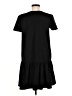 Zara Basic Solid Black Casual Dress Size M - photo 2