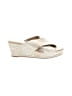 Donald J Pliner Ivory Wedges Size 10 - photo 1