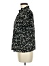 Shein 100% Polyester Floral Black Short Sleeve Blouse Size L - photo 5