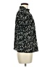 Shein 100% Polyester Floral Black Short Sleeve Blouse Size L - photo 4