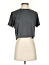 Crane Gray Short Sleeve Turtleneck Size S - photo 1