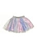 Disney 100% Polyester Metallic Silver Skirt Size 6 - photo 1