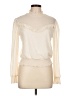 Iz Byer Ivory Long Sleeve Blouse Size L - photo 1