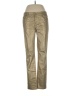 Joe Fresh Metallic Gold Jeans Size 10 - photo 1