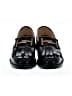 Tod's 100% Leather Black Flats Size EU 37 1/2 - photo 2