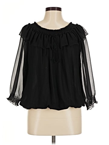 Romeo & Juliet Couture 3/4 Sleeve Blouse (view 1)