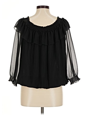 Romeo & Juliet Couture 3/4 Sleeve Blouse (view 2)