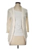 NY&C 100% Rayon Solid Ivory Cardigan Size L - photo 1
