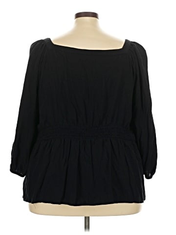 Old Navy 3/4 Sleeve Blouse (view 2)