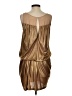 Alexia Admor Metallic Gold Cocktail Dress Size S - photo 2