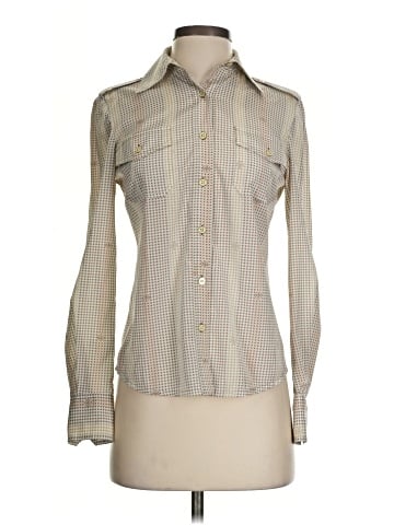 Tory Burch Long Sleeve Button-Down Shirt (view 1)