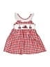 Assorted Brands Checkered-gingham Red Dress 9-12 MO / 12 MO - photo 1