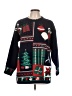 Nut Cracker Black Pullover Sweater Size L - photo 1