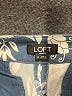Ann Taylor LOFT Print Blue Shorts Size 0 - photo 3