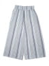 Beautees Stripes Blue Casual Pants Size 10 - photo 1
