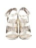 Alumnae White Gold Sandals Size EU 37 - photo 2
