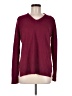 Croft & Barrow Solid Burgundy Pullover Sweater Size M - photo 1