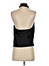 H&M 100% Polyester Black Sleeveless Blouse Size S - photo 2