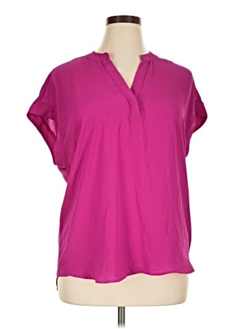 Cynthia Steffe Short Sleeve Blouse (view 1)