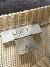 Ann Taylor LOFT Outlet Ivory Pullover Sweater Size XL - photo 7