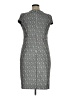 DKNY Tweed Black Gray Casual Dress Size 14 - photo 2