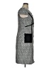 DKNY Tweed Black Gray Casual Dress Size 14 - photo 4