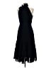 Aqua 100% Polyester Black Cocktail Dress Size M - photo 2
