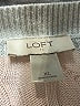 Ann Taylor LOFT Outlet Color Block Pink Pullover Sweater Size XL - photo 7